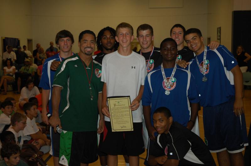 Nathan Kennell, Most Outstanding Player,Mayors Award,Hoop League Champion